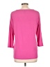 Ellen Tracy Pink 3/4 Sleeve Top Size L - photo 2