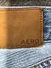 Aero 100% Cotton Blue Denim Shorts Size 10 - photo 3