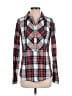 J.Crew 100% Cotton Plaid Red Long Sleeve Button-Down Shirt Size 2 (tall) - photo 1