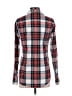 J.Crew 100% Cotton Plaid Red Long Sleeve Button-Down Shirt Size 2 (tall) - photo 2