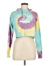 Assorted Brands Tie-dye Teal Pullover Hoodie Size M - photo 1