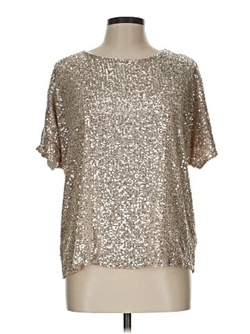 MELLODAY Short Sleeve Blouse (view 1)