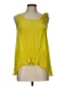 Ecote Yellow Sleeveless Blouse Size L - photo 1