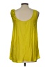 Ecote Yellow Sleeveless Blouse Size L - photo 2