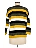 Express 100% Polyester Stripes Yellow Pullover Sweater Size M - photo 2
