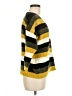 Express 100% Polyester Stripes Yellow Pullover Sweater Size M - photo 4