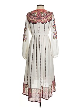 green emerald velvet dress Sundance Sintra Dreams Embroidered Chemise Dress Linen Size M  Finds For  You