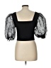 ASOS Design Black Short Sleeve Top Size 10 - photo 2