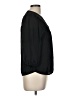 H&M 100% Polyester Black 3/4 Sleeve Blouse Size 6 - photo 4