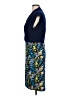 Leota Graphic Blue Cocktail Dress Size L - photo 5