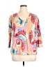 Talbots Tan 3/4 Sleeve Top Size XL - photo 1