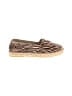 Anthropologie Animal Print Brown Tan Flats Size EU 38 - photo 1