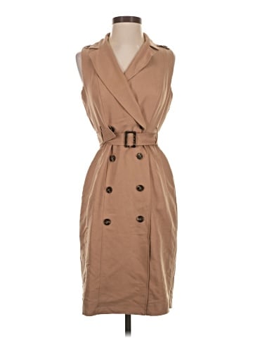 White House Black Market Trenchcoat (view 1)