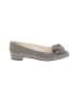 Stuart Weitzman Tweed Gray Gold Flats Size 9 (wide) - photo 1