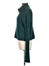 Hooked Up 100% Acrylic Teal Turtleneck Sweater Size L - photo 5