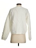 Zara Chevron-herringbone White Pullover Sweater Size S - photo 2