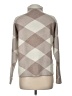 Tahari Argyle Tan Turtleneck Sweater Size M - photo 2