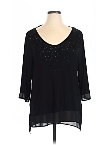Belldini 3/4 Sleeve Blouse (view 1)