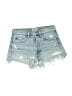 AGOLDE Blue Denim Shorts Size 24 waist - photo 1