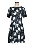 Ekouaer Print Blue Casual Dress Size L - photo 1