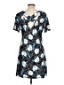 Ekouaer Print Blue Casual Dress Size L - photo 2