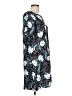 Ekouaer Print Blue Casual Dress Size L - photo 4