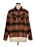 BB Dakota by Steve Madden 100% Polyester Plaid Brown Jacket Size XL (estimated) - photo 1