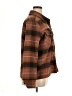 BB Dakota by Steve Madden 100% Polyester Plaid Brown Jacket Size XL (estimated) - photo 4