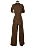 TeXTURE & THREAD Madewell Solid Brown Jumpsuit Size XS - photo 2