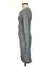 Leith Solid Gray Casual Dress Size S - photo 5