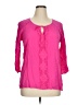 Spense 100% Viscose Pink 3/4 Sleeve Blouse Size XL - photo 1