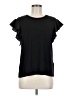 DKNY Black Short Sleeve Top Size M - photo 1
