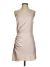Ramy Brook 100% Polyester Solid Tan Cocktail Dress Size 2 - photo 1