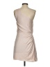 Ramy Brook 100% Polyester Solid Tan Cocktail Dress Size 2 - photo 2