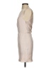 Ramy Brook 100% Polyester Solid Tan Cocktail Dress Size 2 - photo 5
