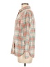 J.Crew 100% Cotton Plaid Green Long Sleeve Button-Down Shirt Size 8 - photo 5