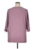 Laila Jayde Purple 3/4 Sleeve Top Size XL - photo 2