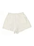 Unsubscribed Solid Ivory Athletic Shorts Size S - photo 2