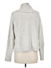 Yet Again Silver Turtleneck Sweater Size M - photo 2