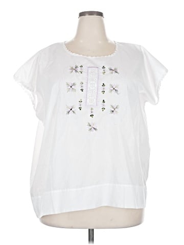 Unbranded Short Sleeve Blouse (view 1)