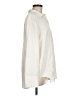 Open Edit Solid Ivory Long Sleeve Button-Down Shirt Size M - photo 4