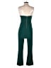 Express Solid Green Jumpsuit Size 4 - photo 2