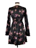 Assorted Brands 100% Polyester Floral Black Casual Dress Size M - photo 2