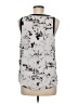 Peyton Jensen 100% Polyester Silver Sleeveless Top Size M - photo 2