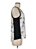 Peyton Jensen 100% Polyester Silver Sleeveless Top Size M - photo 4