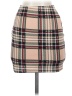 Shein Plaid Brown Casual Skirt Size 2 - photo 1