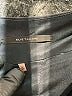 Elie Tahari Solid Blue Wool Skirt Size 8 - photo 4