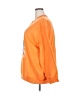 Shein Curve 100% Polyester Orange Sweatshirt Size 20 Plus (4) - photo 5