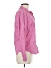 Gap Polka Dots Pink Long Sleeve Button-Down Shirt Size M - photo 4