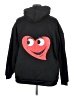 Shein Curve 100% Polyester Black Pullover Hoodie Size 20 Plus (4) - photo 2